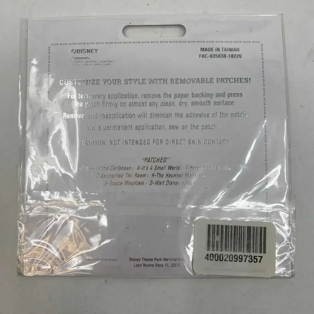 Disney Rainbow Pride Sequin Removable Patch | Fun Accessory